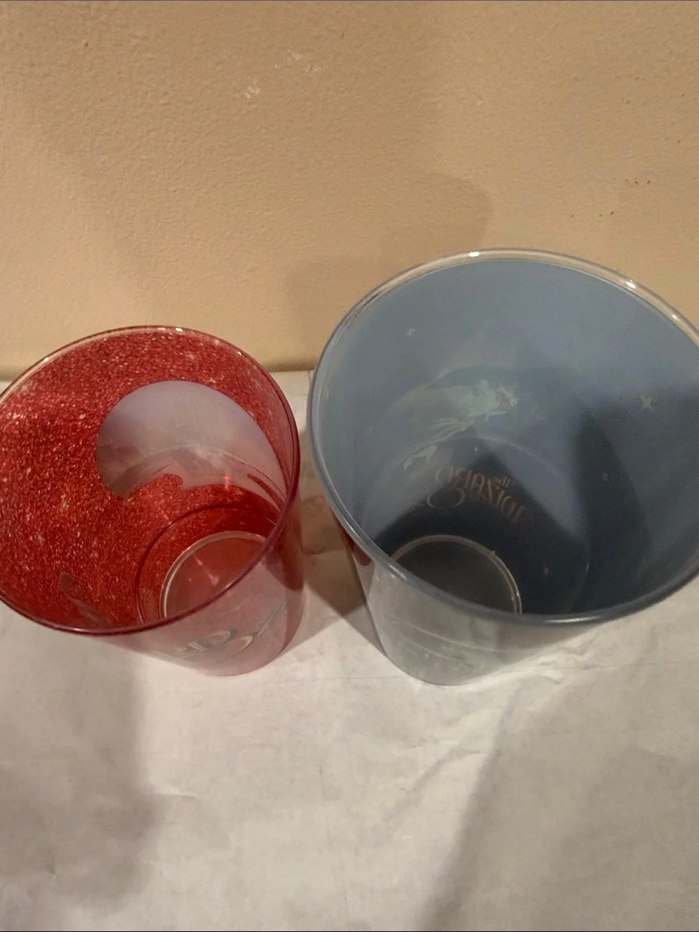 The Wizard of Oz The Sphere Las Vegas Tumblers Red Glitter & Black Wicked Witch